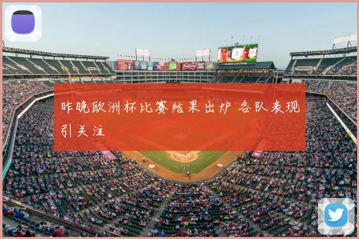 昨晚欧洲杯比赛结果出炉 各队表现引关注